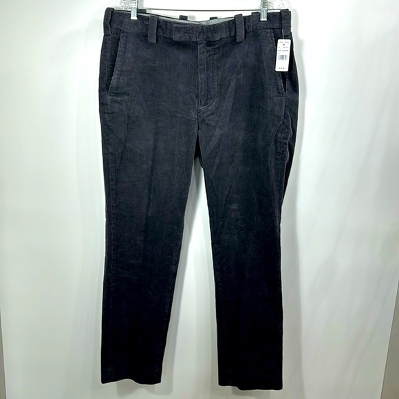 Brooks Brothers Men’s Gray Corduroy Dress Pants Regular size 38/30.NWT. - Picture 1 of 11
